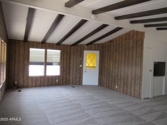 a view of livingroom with window