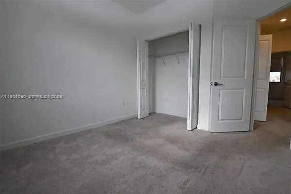 a view of empty room