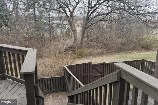 a view of deck and patio