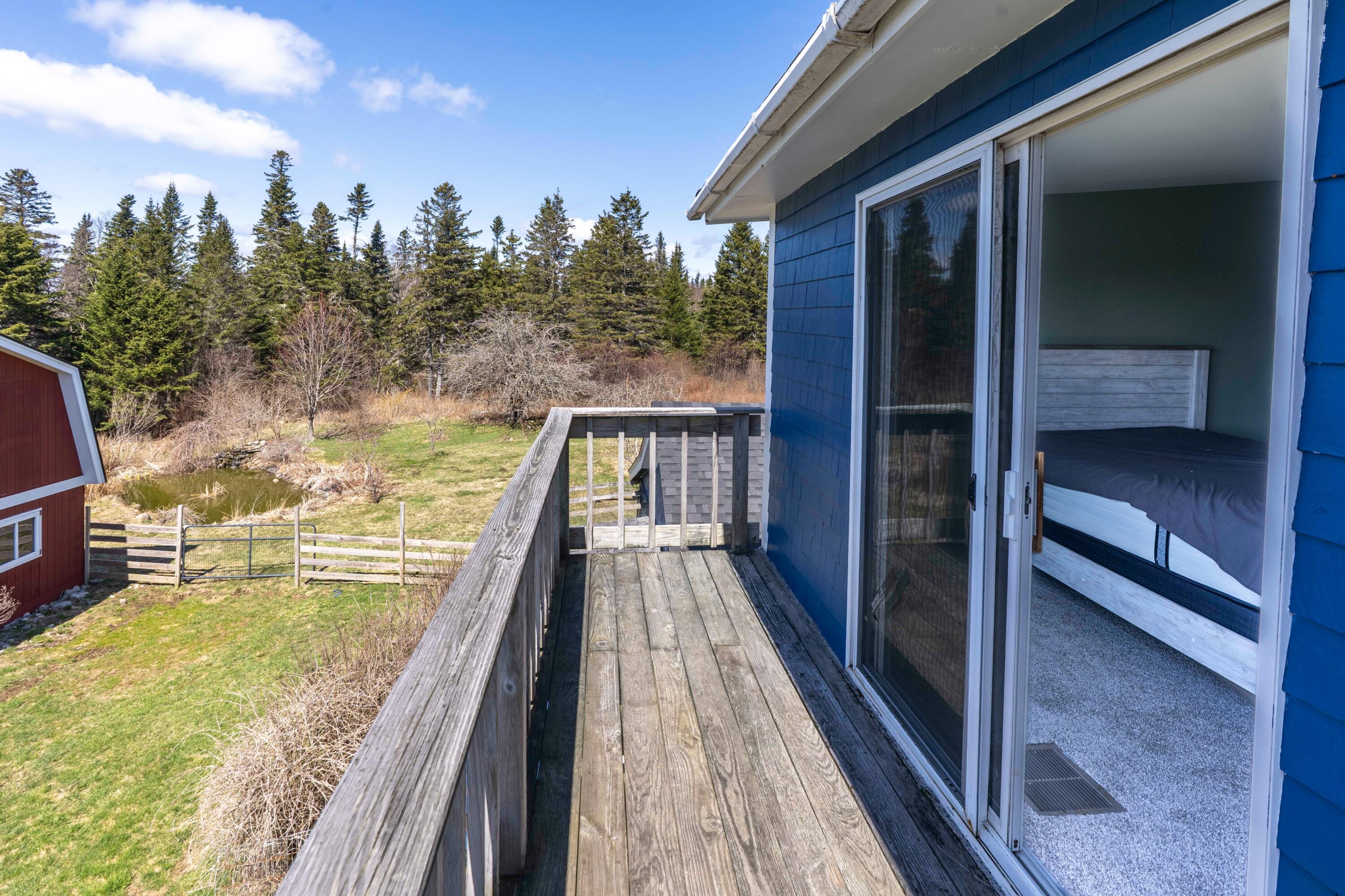 99 Little Machias Road Cutler, ME 04626 - Photo 29 of 48 balcony from primary bedroom