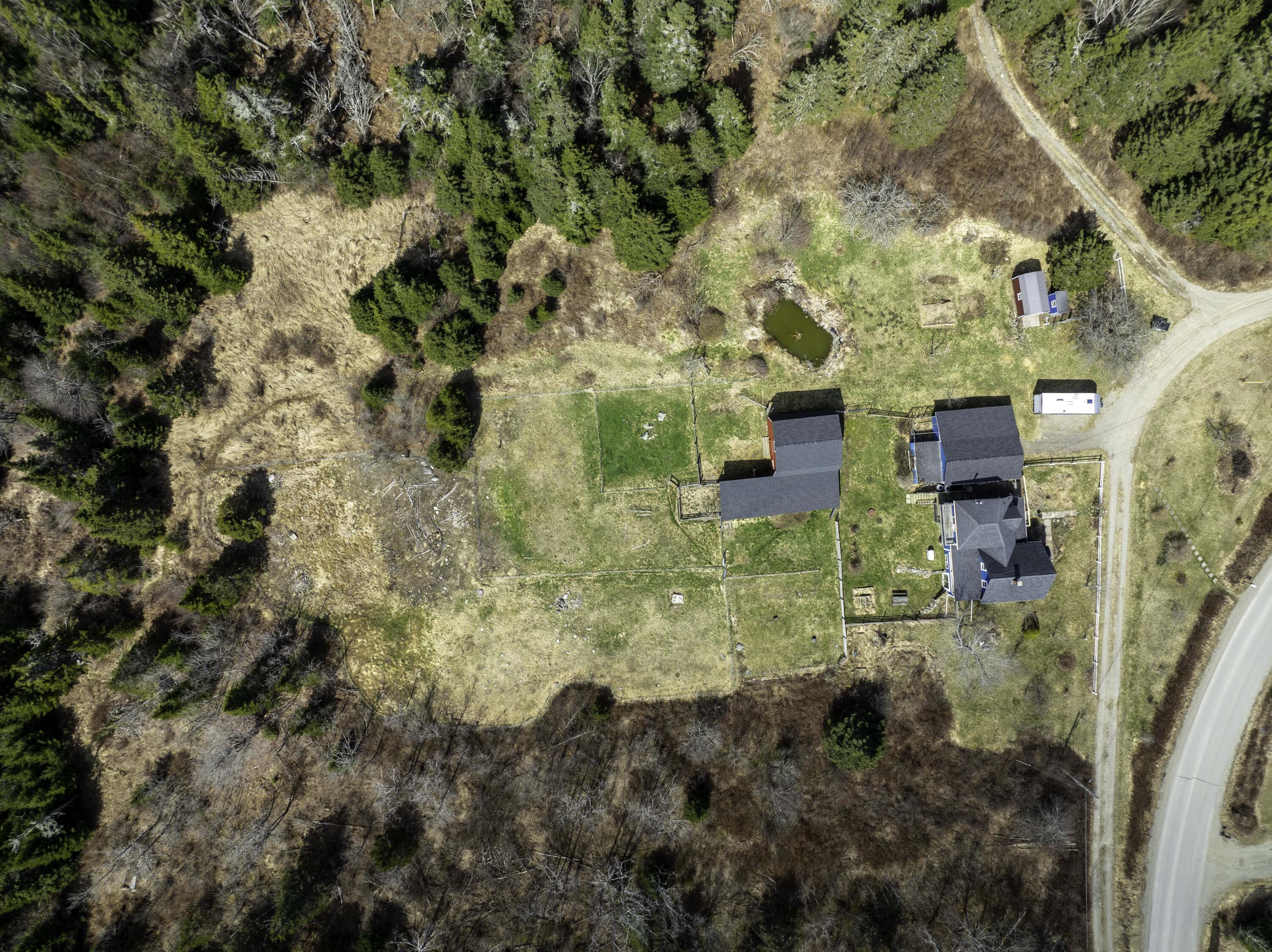 99 Little Machias Road Cutler, ME 04626 - Photo 40 of 48 eagle eye view of your farm