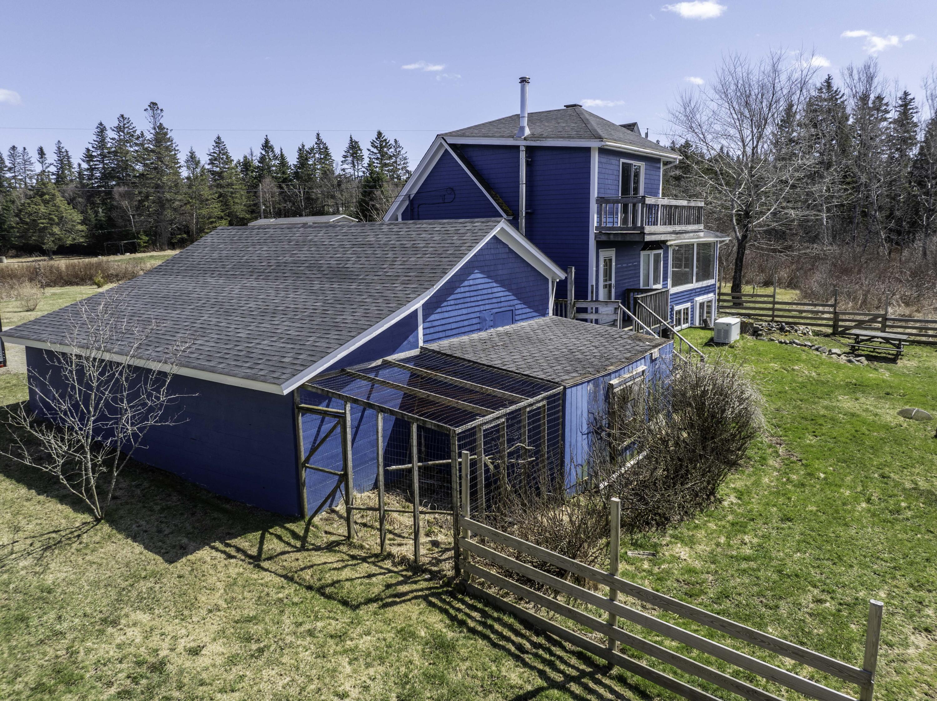 99 Little Machias Road Cutler, ME 04626 - Photo 7 of 48 fenced in backyard