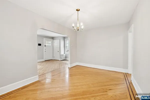 wooden floor in an empty room