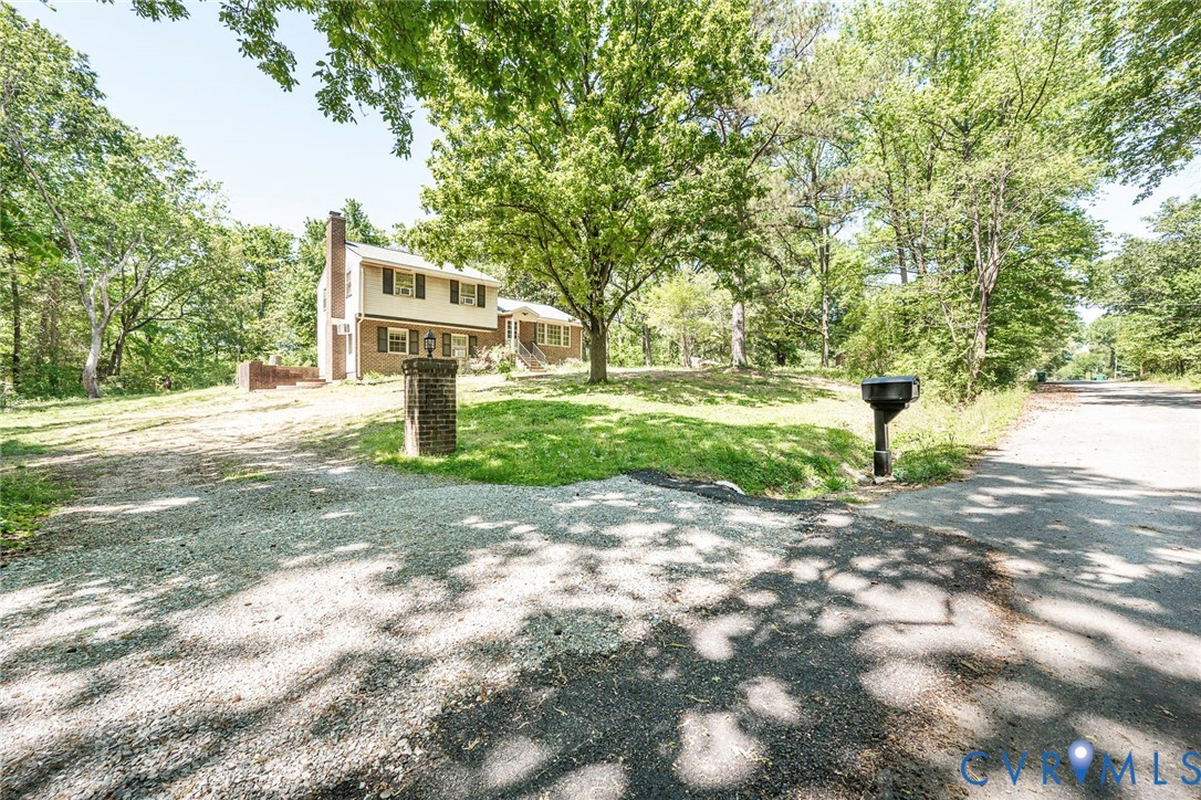 7636 Ansley Road Henrico, VA 23231 - Photo 1 of 1 view from teh driveway.