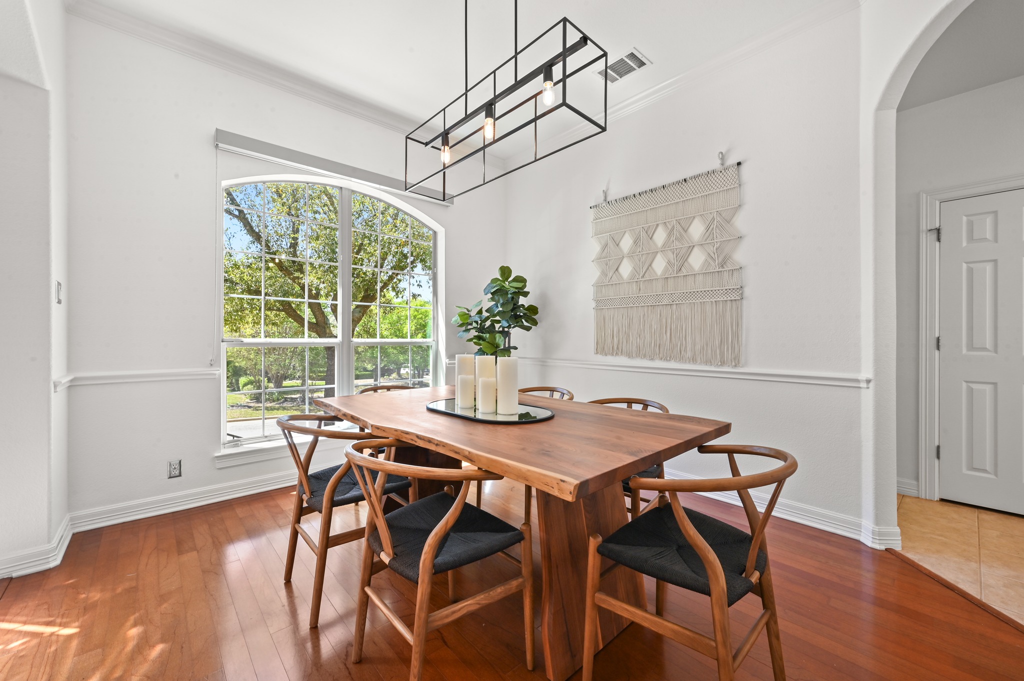 3125 Sun Drenched Path Austin, TX 78732 - Photo 11 of 38 This formal dining room sits just off the entry, providing a dedicated space for hosting holiday meals and gatherings