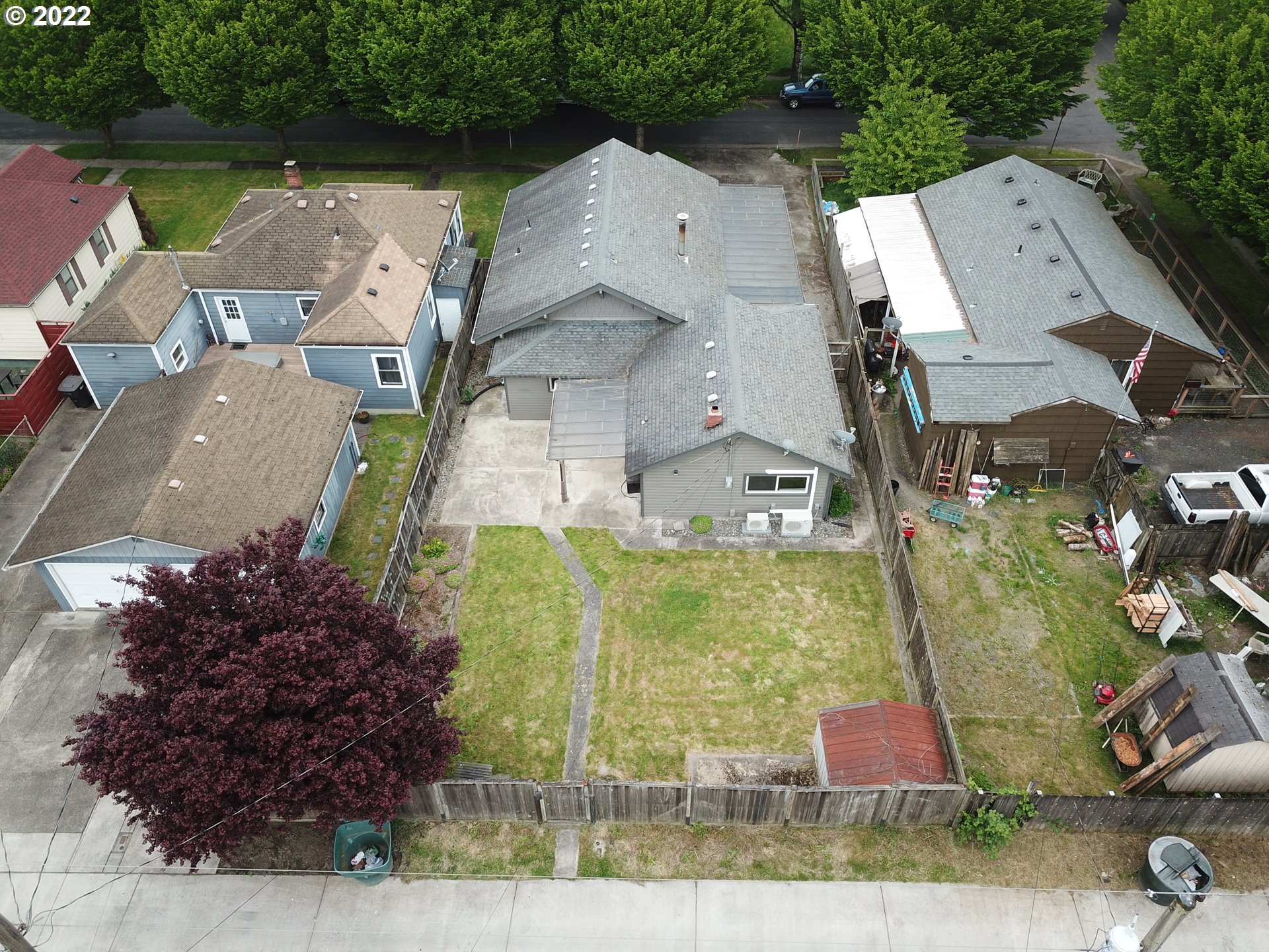 507 18th Avenue Longview, WA 98632 - Photo 25 of 29 an aerial view of a house with a yard
