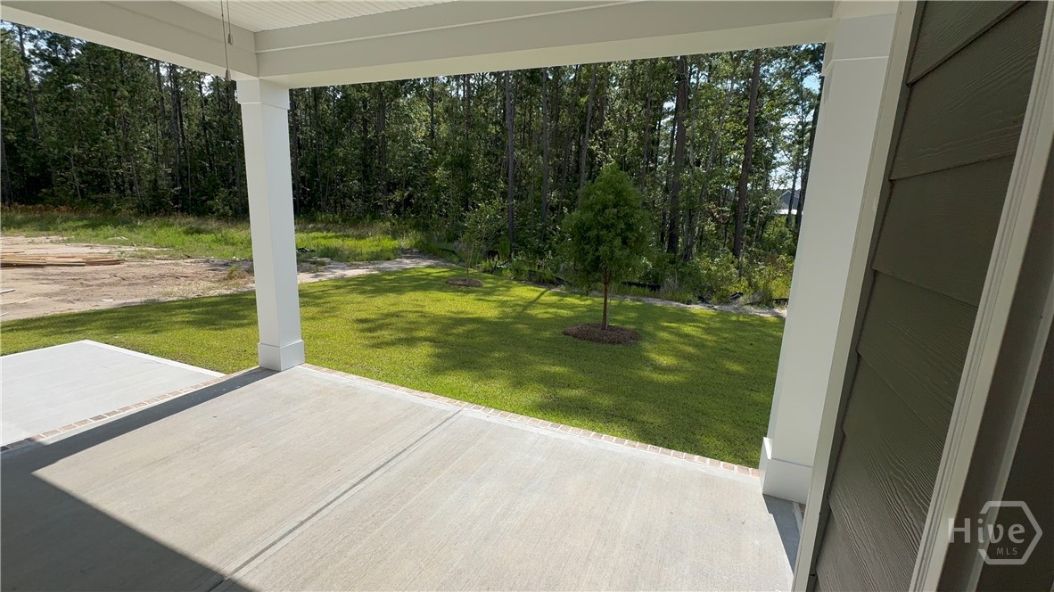182 Glendale Circle Richmond Hill, GA 31324 - Photo 16 of 19 Covered & raised patio
