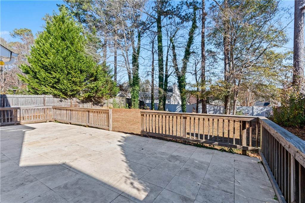 3550 Willow Tree Trace Decatur, GA 30034 - Photo 40 of 47 a view of backyard and trees