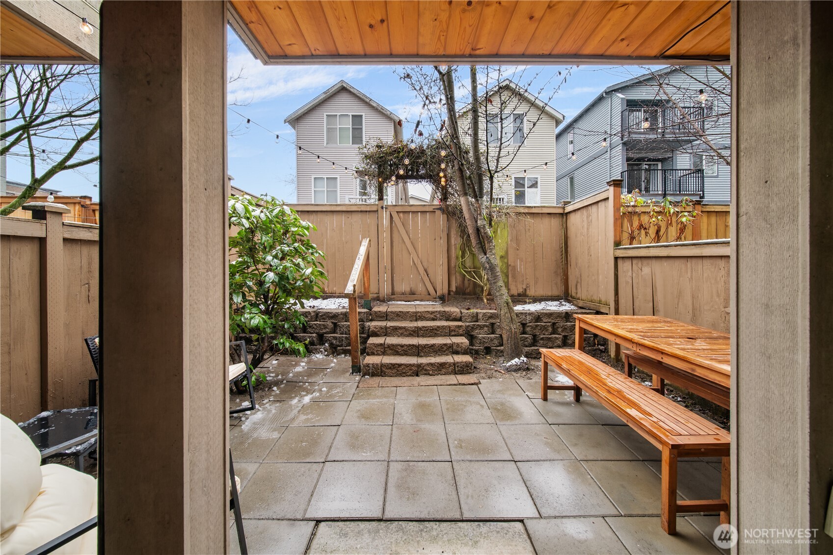 1122 North 92nd Street, Unit B Seattle, WA 98103 - Photo 2 of 28 a view of outdoor space deck and living room