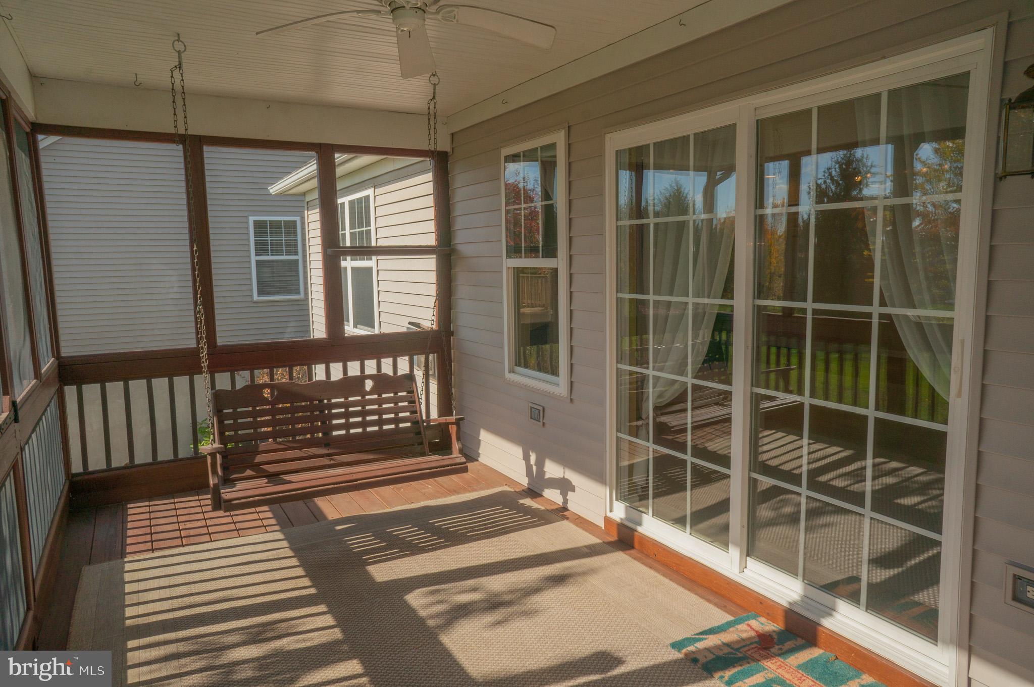 1221 Brighton Avenue Lititz, PA 17543 - Photo 20 of 57 a view of a balcony with a potted plant and a window