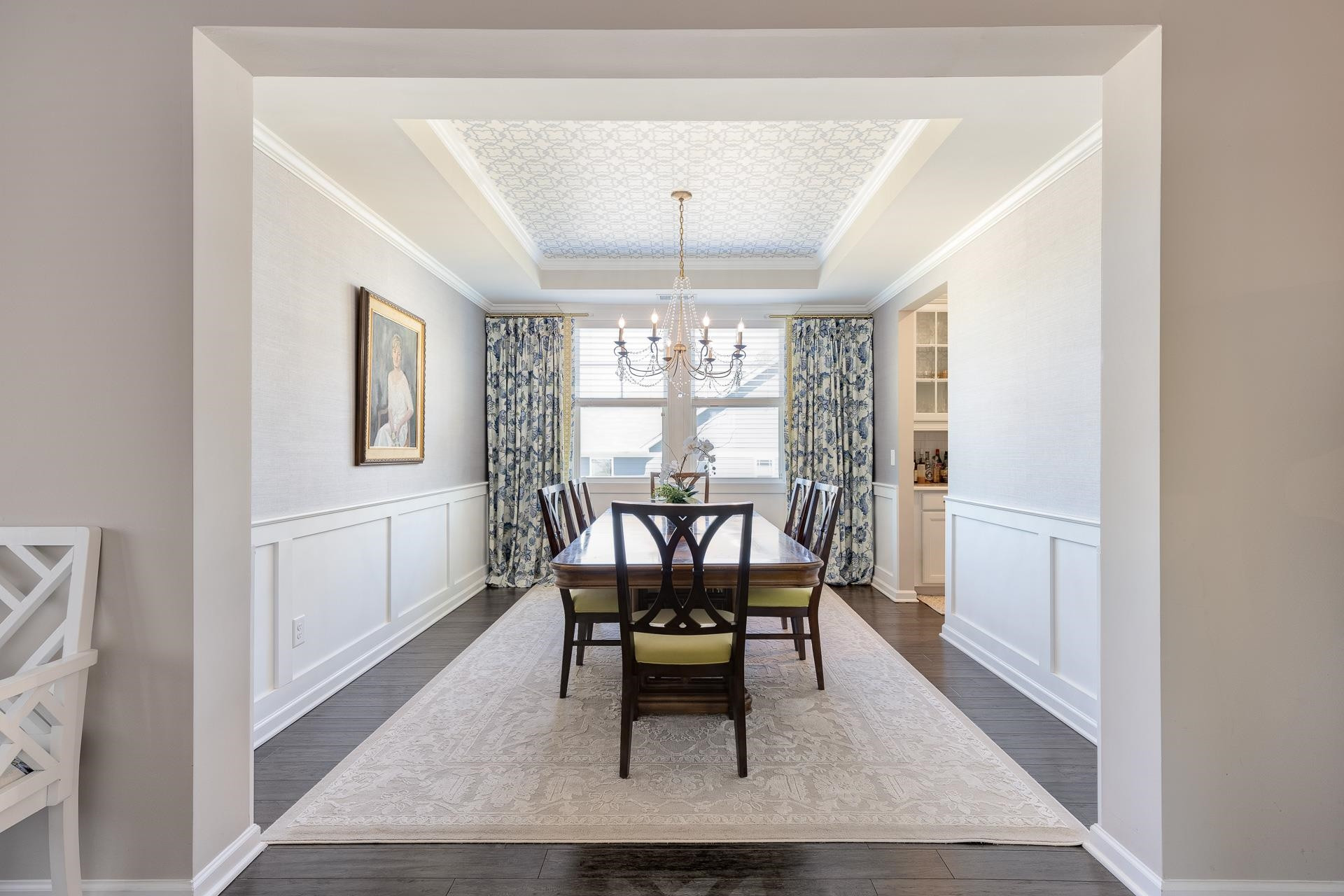 1010 Valley Rose Way Durham, NC 27712 - Photo 6 of 40 a dining room with furniture and window