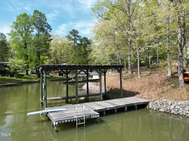 a view of boat floating on water