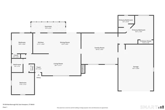 $364,900 | 79 Old Marlborough Road, East Hampton, CT 06424