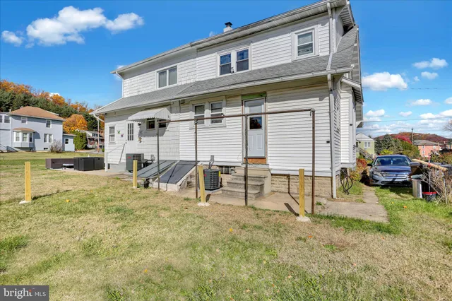 a view of a house with patio