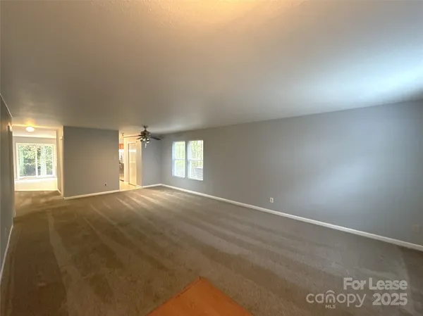 a view of an empty room with window