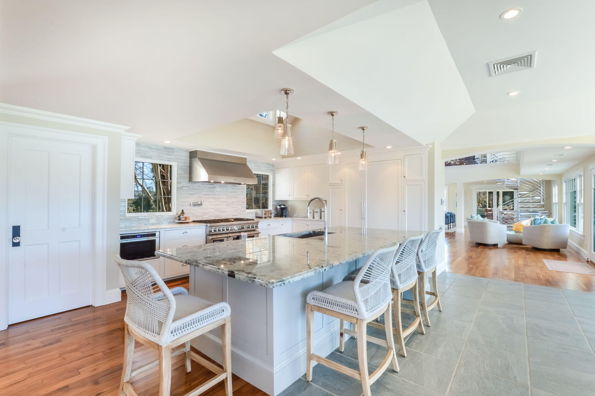 71 Sand Point Osterville, MA 02655 - Photo 26 of 45 a view of a dining room with furniture and wooden floor