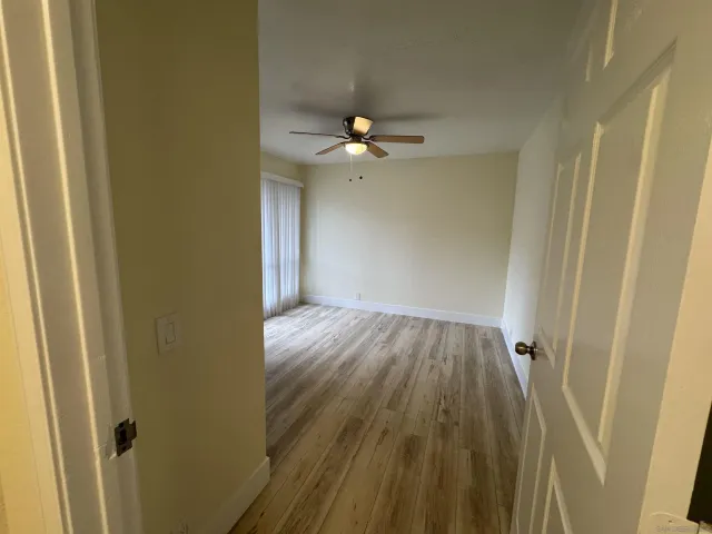 wooden floor in an empty room