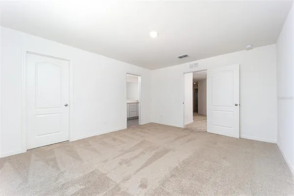 a view of empty room