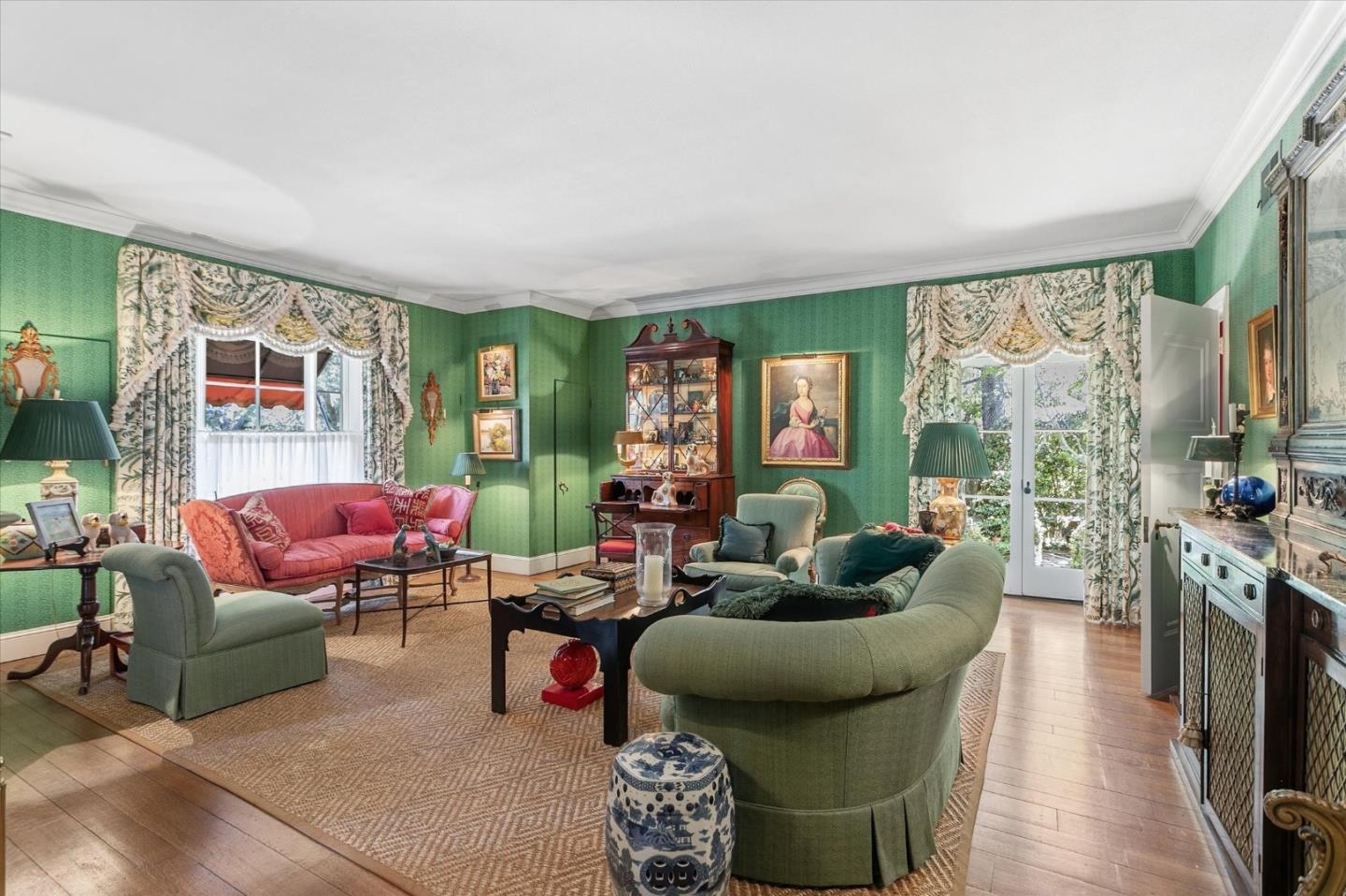 18000 Overlook Road Los Gatos, CA 95030 - Photo 27 of 78 a living room with furniture and a large window