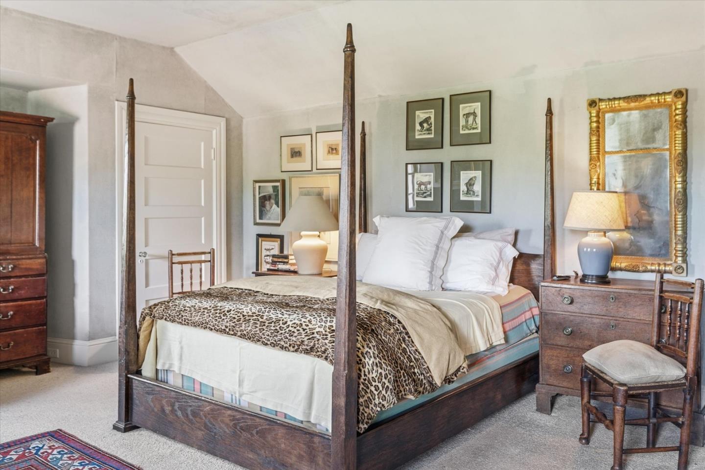 18000 Overlook Road Los Gatos, CA 95030 - Photo 38 of 78 a bedroom with a large bed and a window