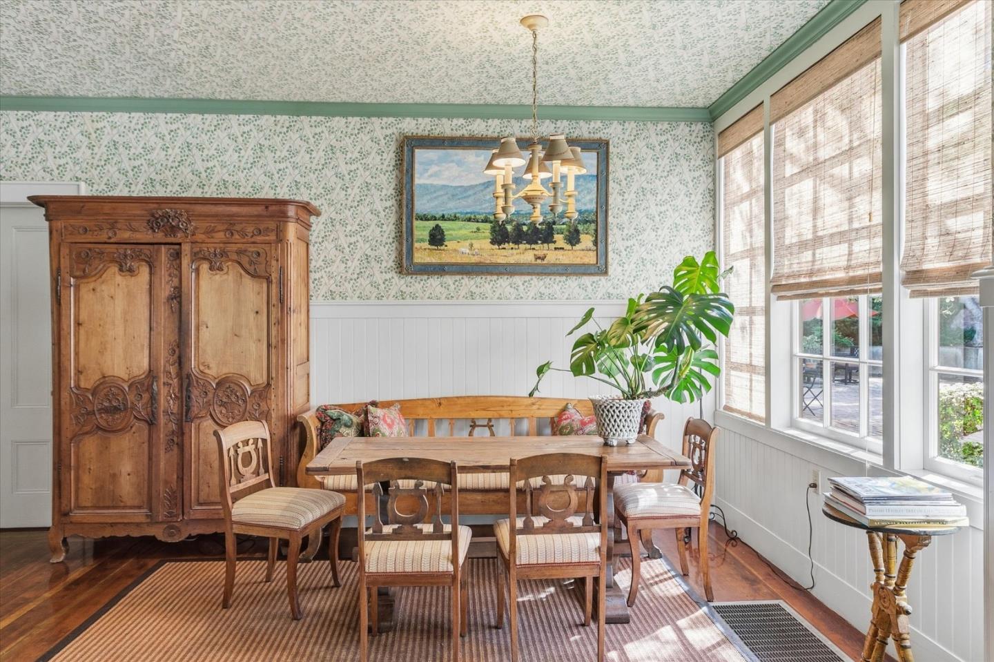 18000 Overlook Road Los Gatos, CA 95030 - Photo 44 of 78 a view of a dining room with furniture window and outside view