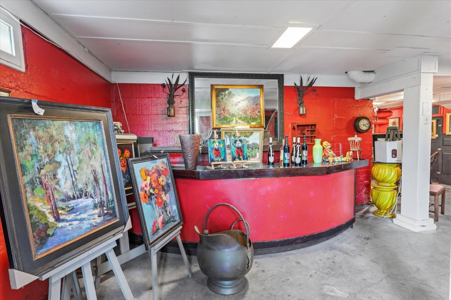 18000 Overlook Road Los Gatos, CA 95030 - Photo 70 of 78 a living room with furniture and a floor to ceiling window