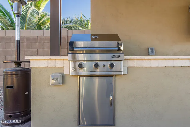 a store with an outdoor seating space