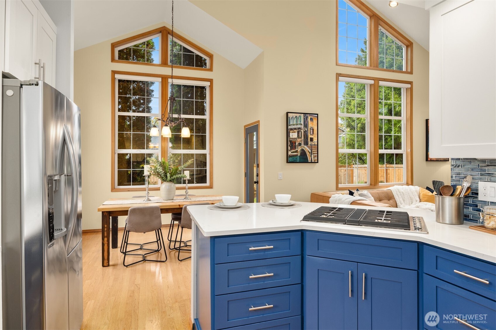 2714 182nd Place Southeast Bothell, WA 98012 - Photo 13 of 36 a kitchen with a sink stove and cabinets