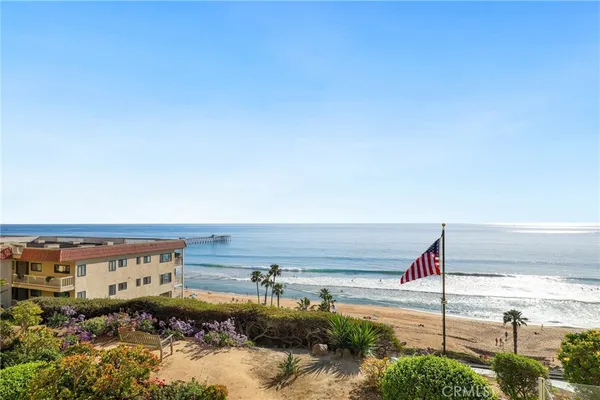 a view of an ocean from a balcony