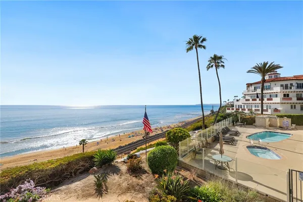 a view of city and ocean view