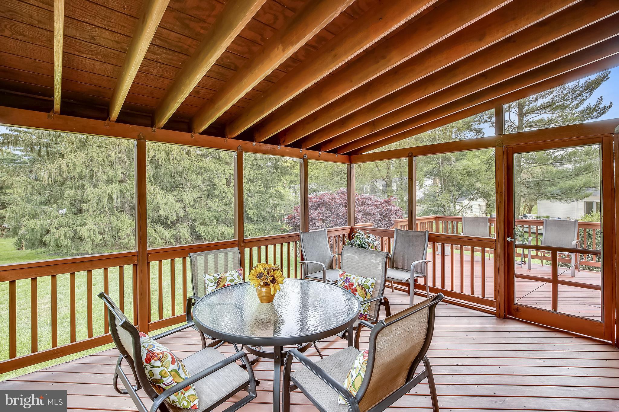 16005 Wallingford Road Silver Spring, MD 20906 - Photo 3 of 36 Enjoy the green view from screened in porch