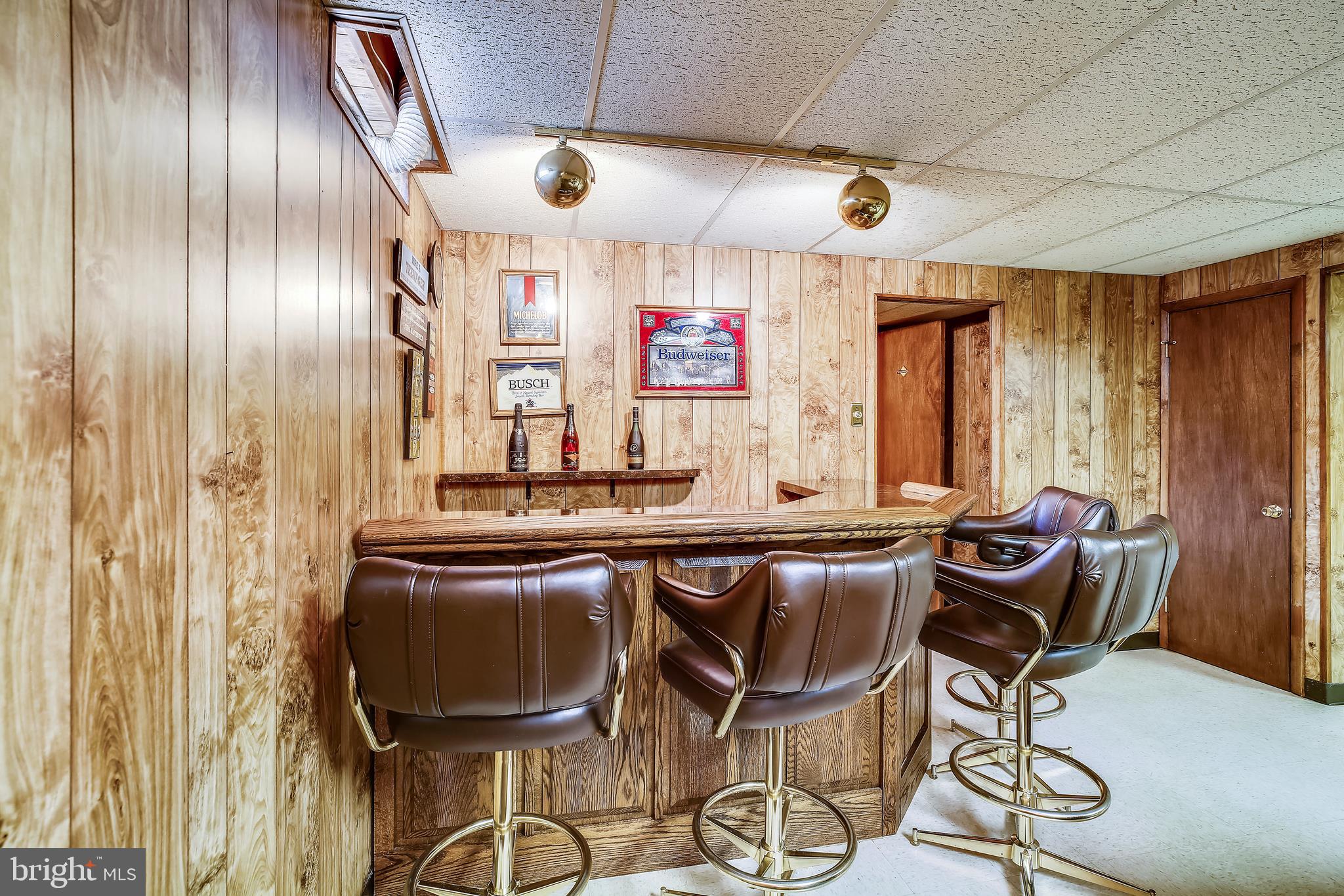 16005 Wallingford Road Silver Spring, MD 20906 - Photo 32 of 36 Bar in the basement
