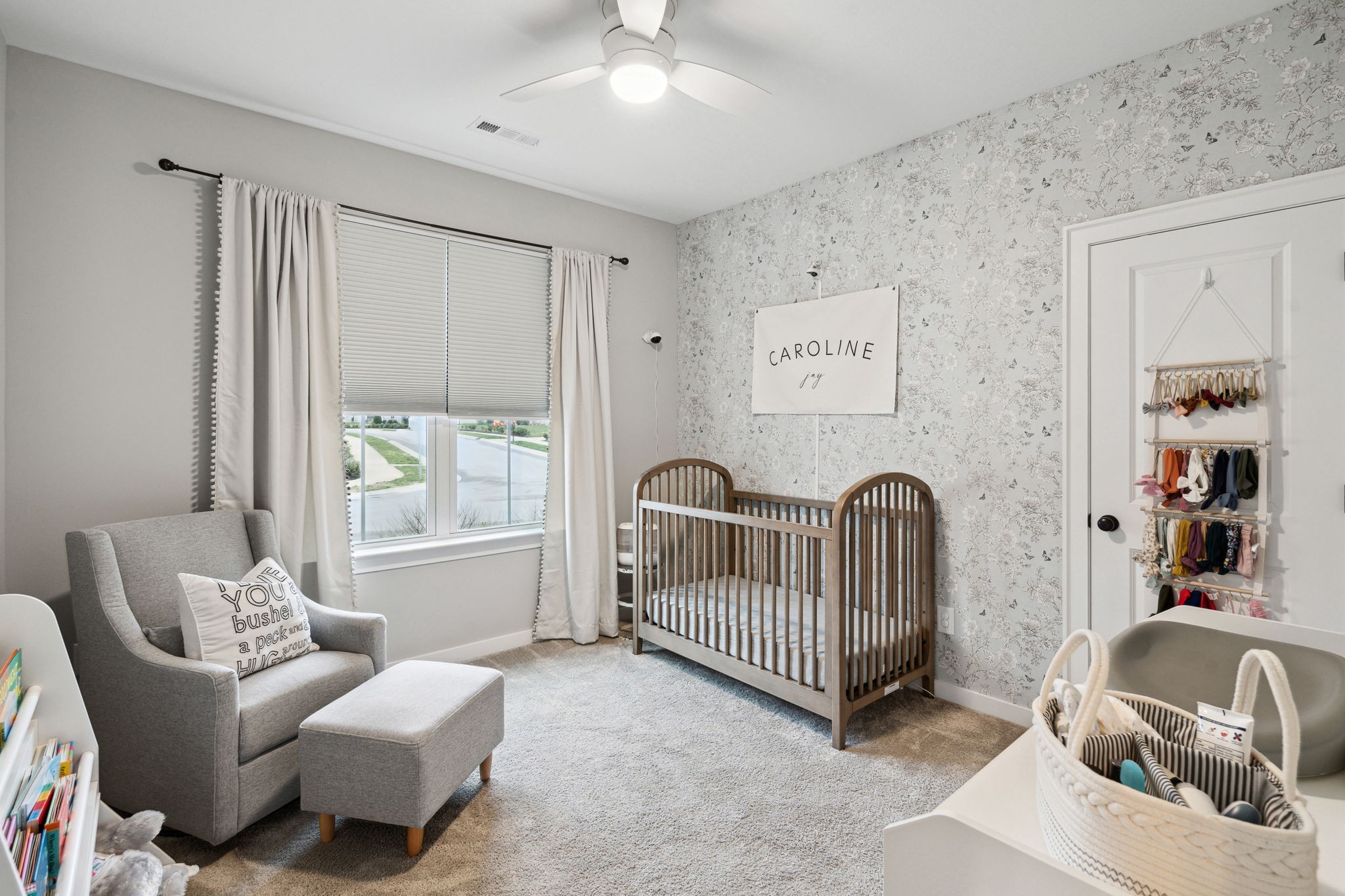 847 Plowson Road Mount Juliet, TN 37122 - Photo 16 of 56 a bedroom with furniture and a window