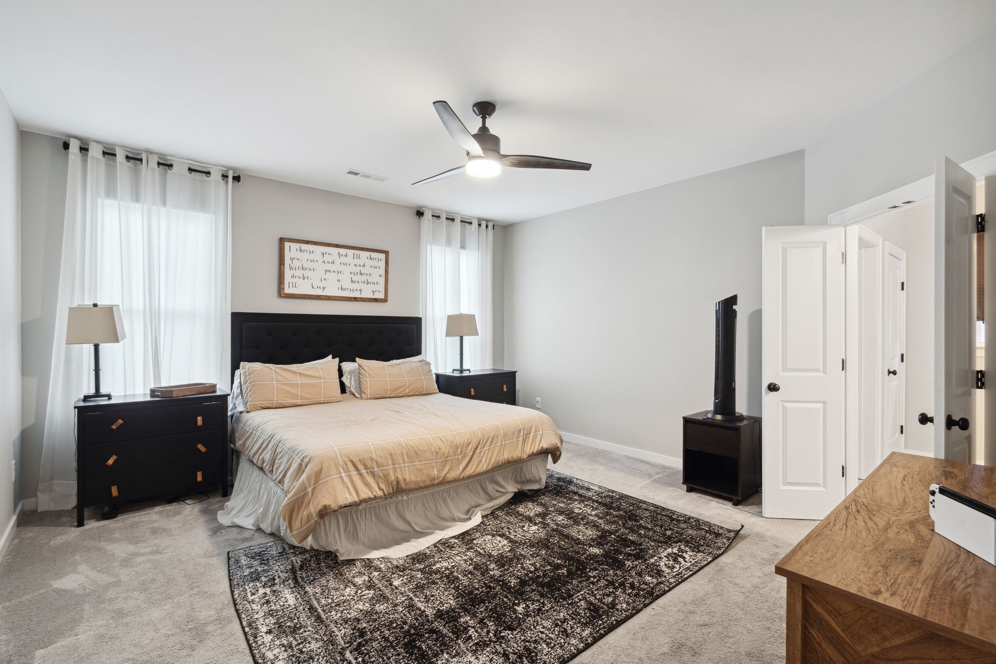 847 Plowson Road Mount Juliet, TN 37122 - Photo 19 of 56 a bedroom with a bed and a dresser