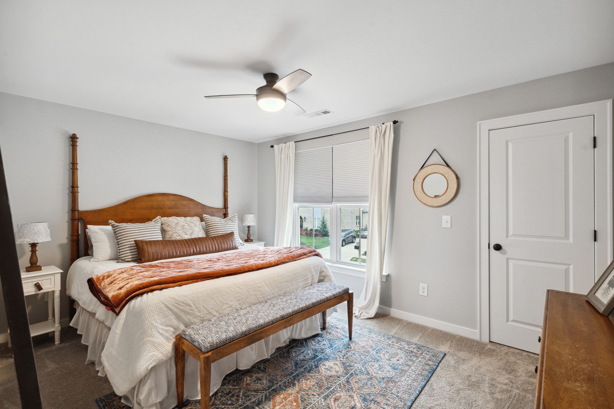 847 Plowson Road Mount Juliet, TN 37122 - Photo 26 of 56 a bedroom with a bed and a window