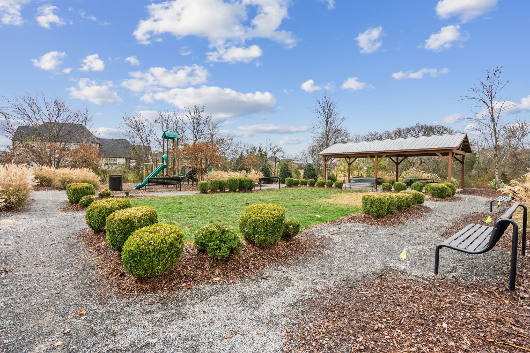 847 Plowson Road Mount Juliet, TN 37122 - Photo 42 of 56 a view of a backyard with sitting area