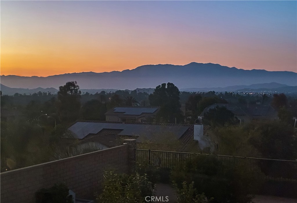 12652 Twin Peak Court Riverside, CA 92503 - Photo 37 of 55 Same view at sunset.