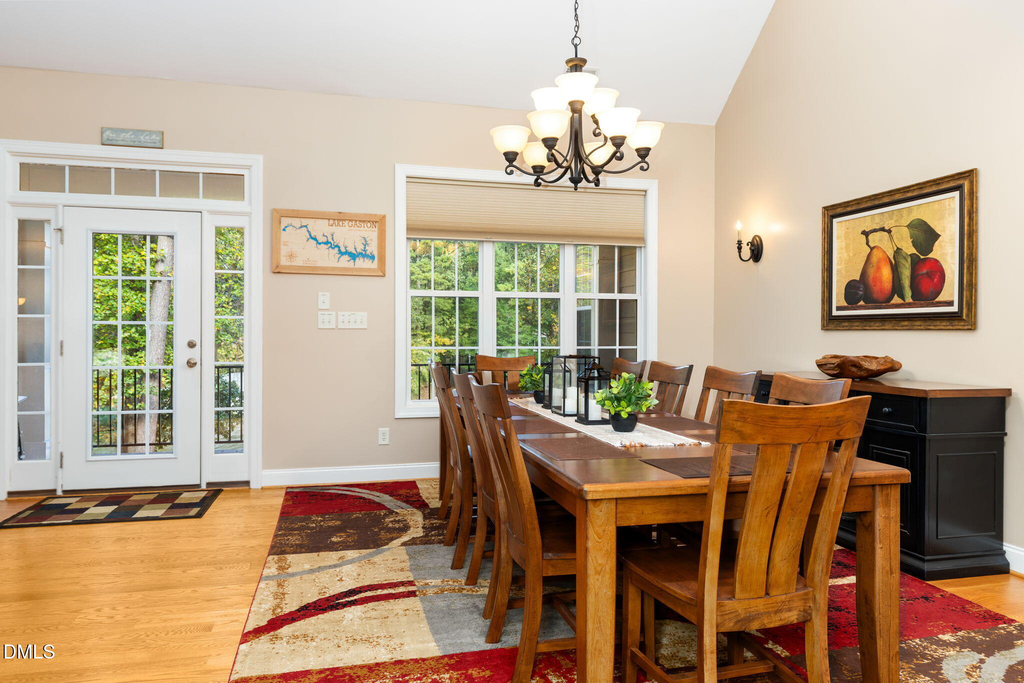 140 Breezewood Road Boydton, VA 23917 - Photo 23 of 87 a view of a dining room with furniture window and outside view