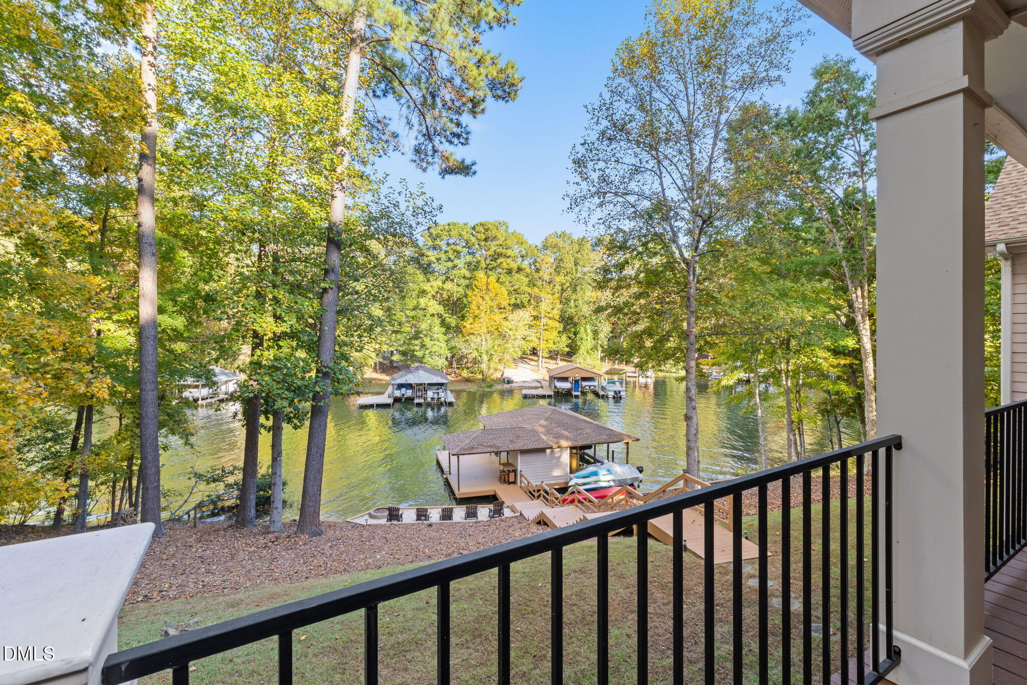 140 Breezewood Road Boydton, VA 23917 - Photo 46 of 87 a view of a balcony with lake view