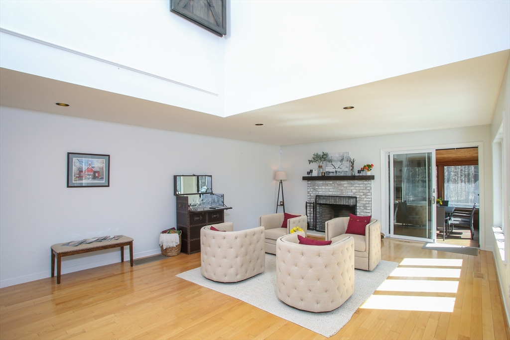 23 Cross Road Alford, MA 01230 - Photo 7 of 37 a living room with furniture and a fireplace