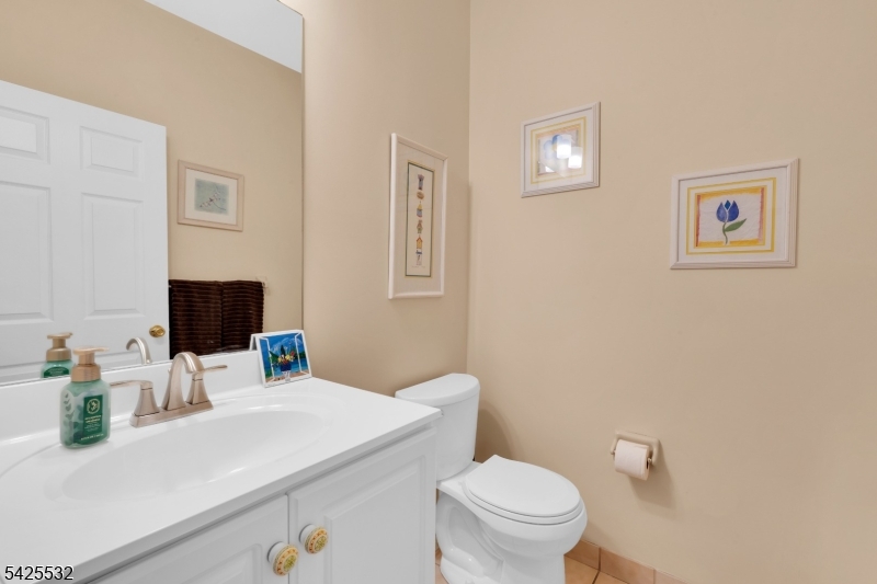 6 Ridge Road Frenchtown, NJ 08825 - Photo 17 of 33 a bathroom with a sink vanity mirror and toilet