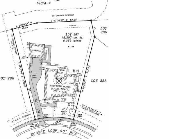 3708 Oconee Loop Mount Pleasant, SC 29466 - Photo 22 of 27 Site Plan for the Amberjack