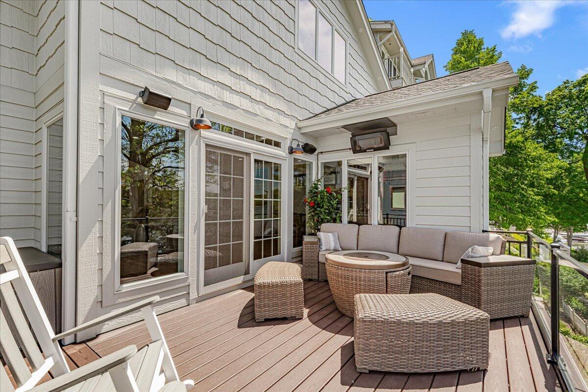 4763 Fontana Beach Road, Unit 4762 Polk, WI 53086 - Photo 10 of 100 Composite Deck