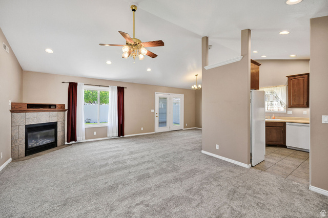 930 North 375 West Logan, UT 84321 - Photo 2 of 23 New carpet just installed! Spacious living area that flows seamlessly.
