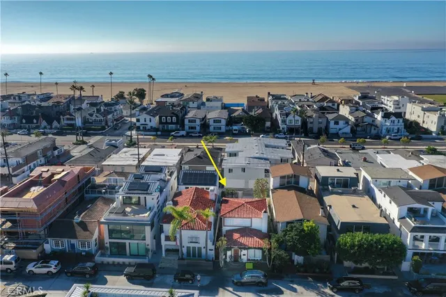 front view of a building with a yard