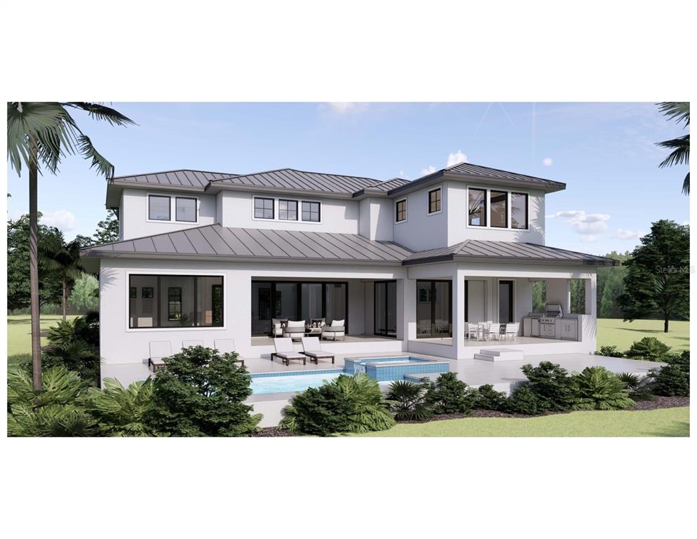 2504 Wilkinson Road Sarasota, FL 34231 - Photo 12 of 12 a front view of a house with garden and trees