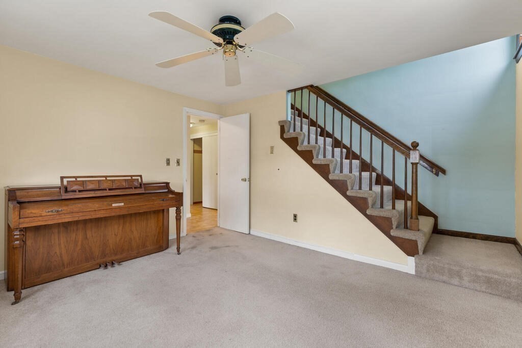 148 Ridge Road Revere, MA 02151 - Photo 16 of 31 a view of a livingroom with a staircase