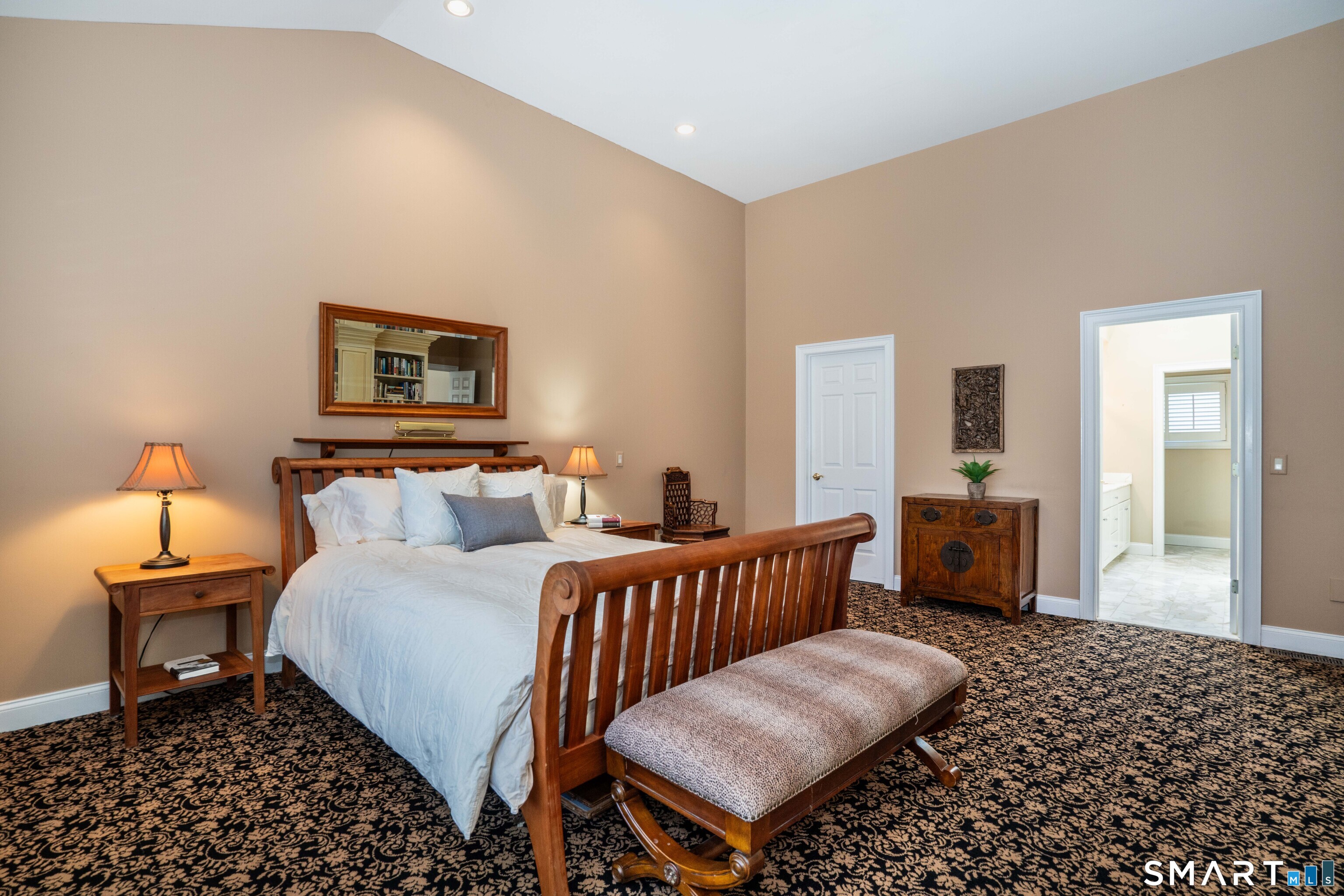 3 Shirecrest, Unit 3 Avon, CT 06001 - Photo 18 of 32 a bedroom with furniture and a rug