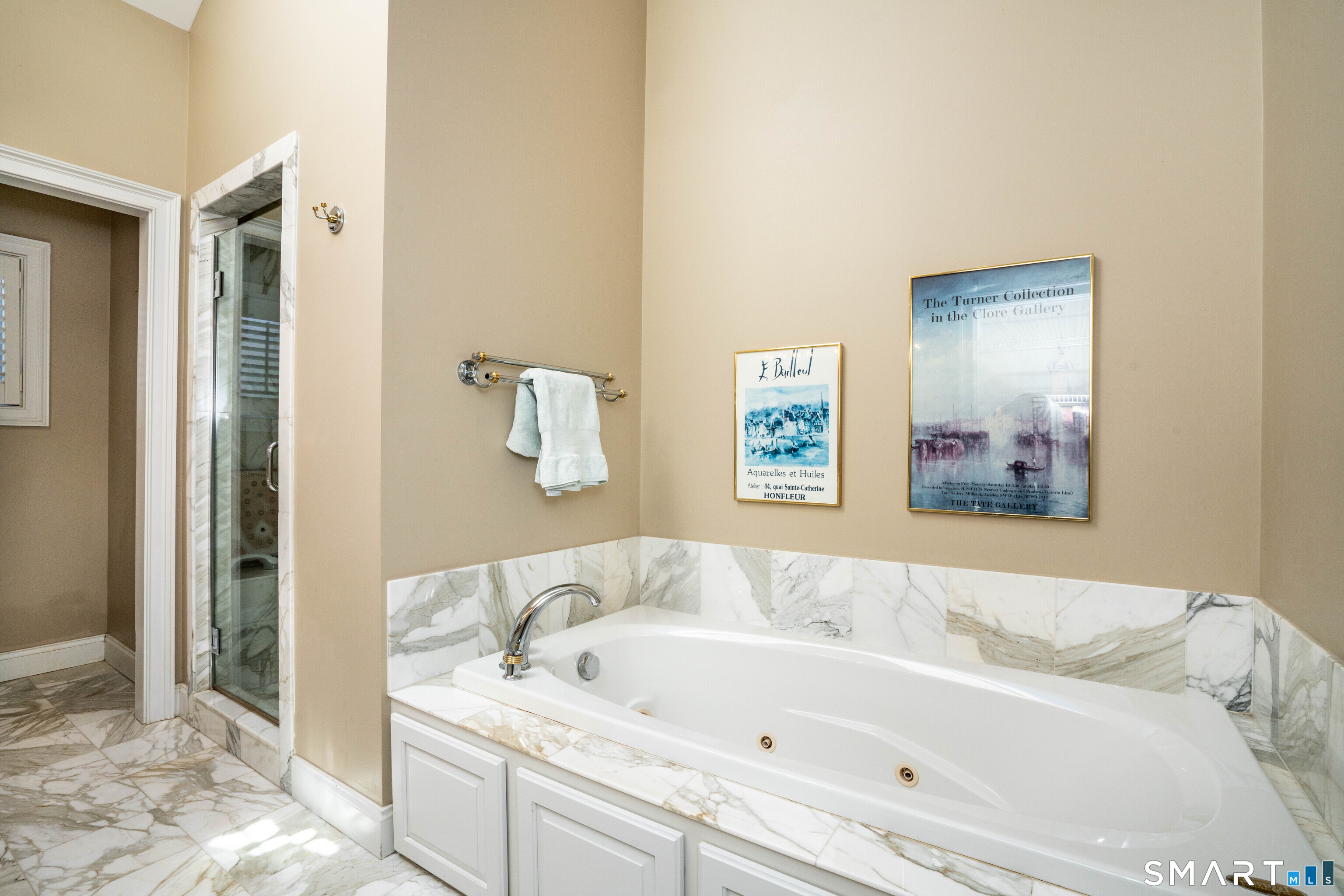 3 Shirecrest, Unit 3 Avon, CT 06001 - Photo 20 of 32 a bathroom with a bathtub and a shower