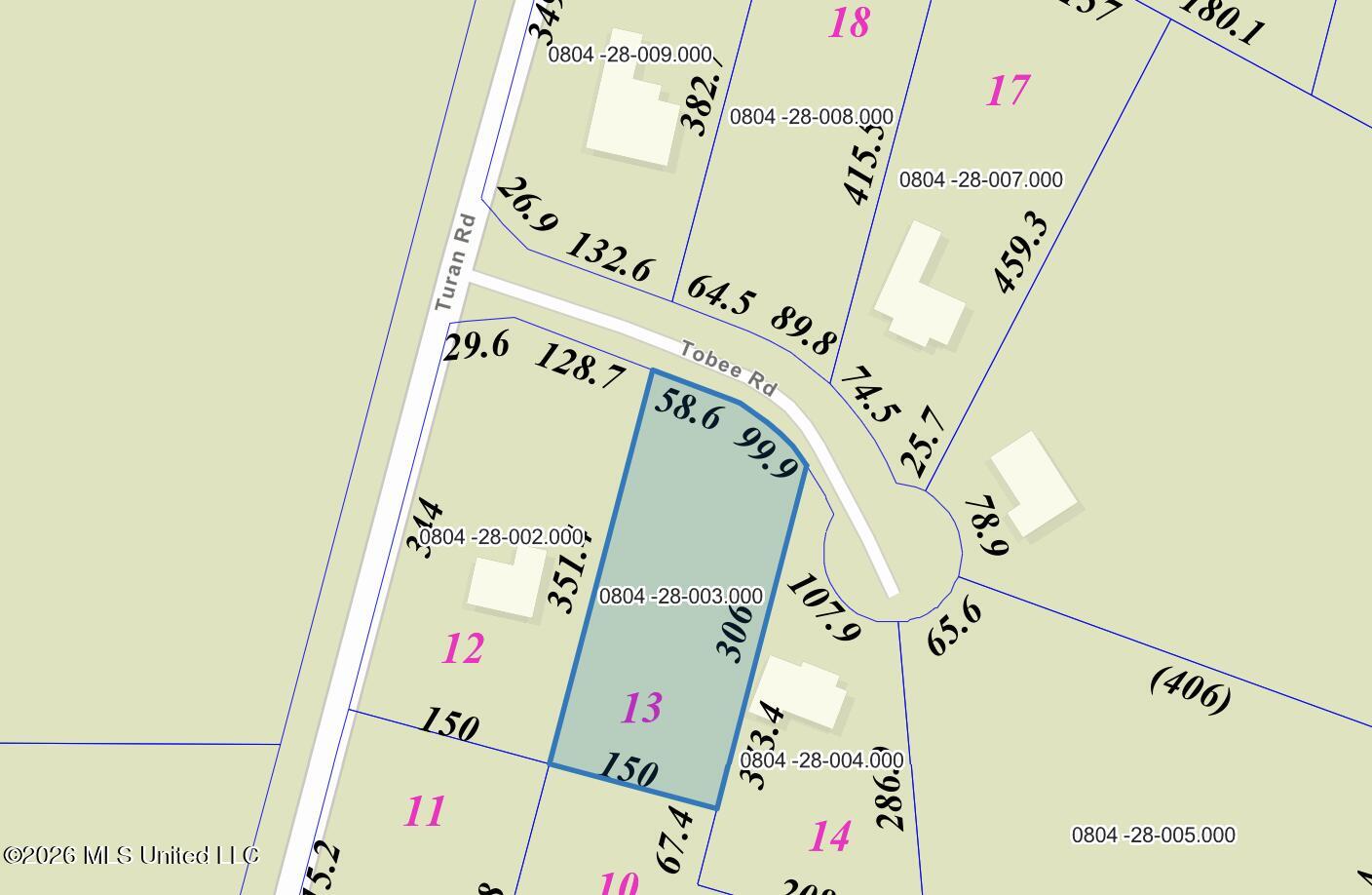 13 Tobee Road Saucier, MS 39574 - Photo 3 of 3 GIS